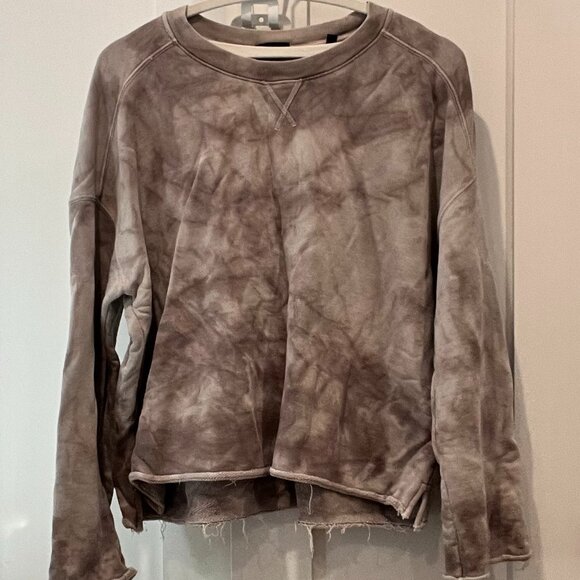 ATM Anthony Thomas Melillo Tie Dye French Terry Sweatshirt Size L - Picture 1 of 8